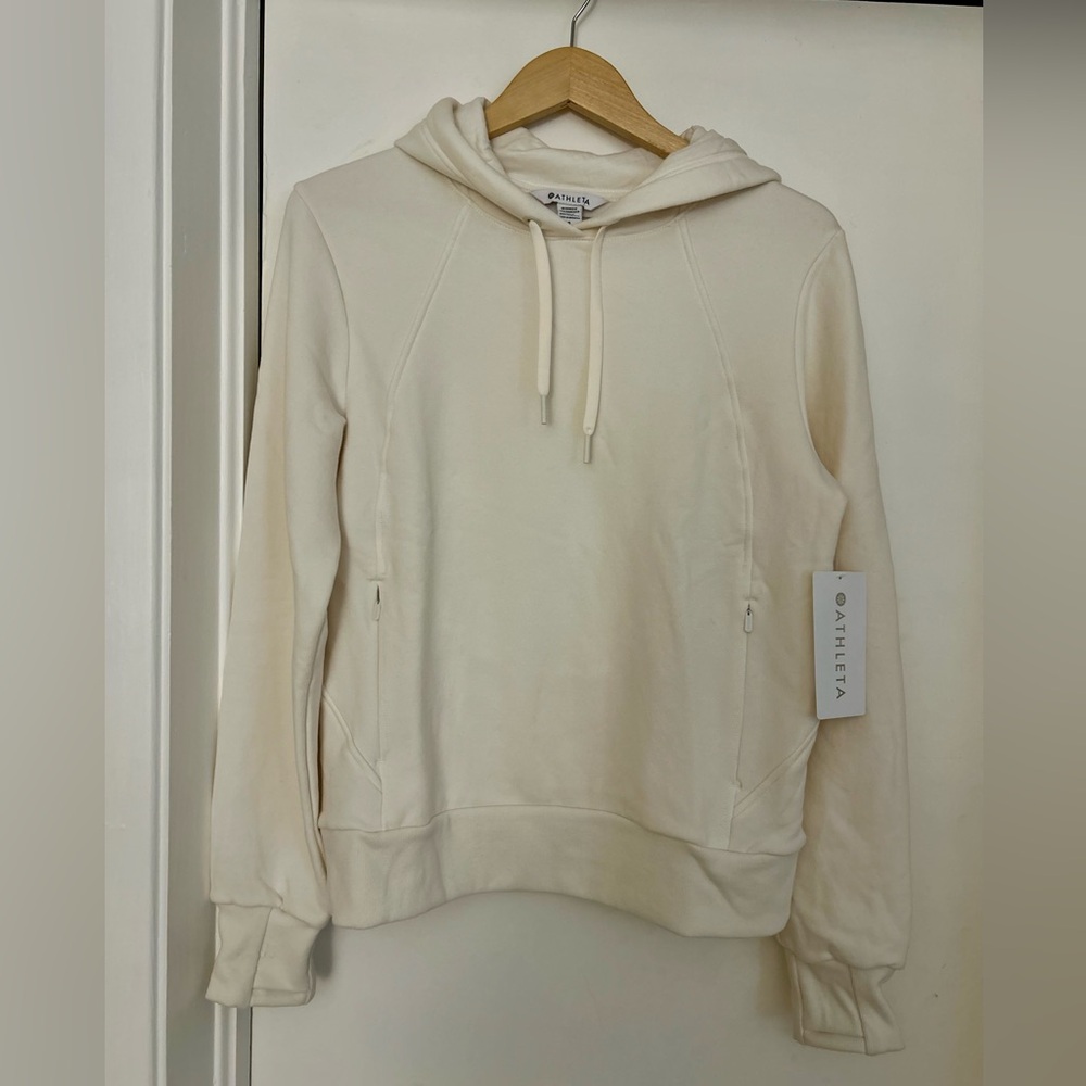Athleta Women's Cream Hoodie